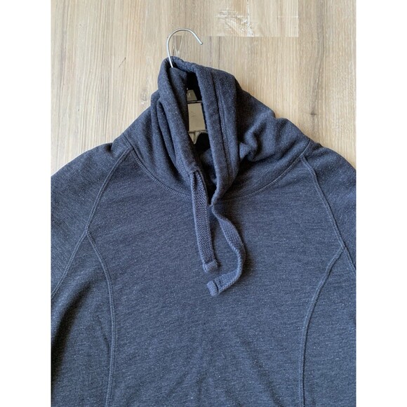 Old Navy Black Pullover Cowl Neck Cropped Sweater Women Size LARGE - Picture 6 of 11